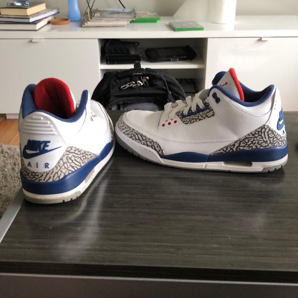 Men’s Jordan’s 3 Retros True Blue